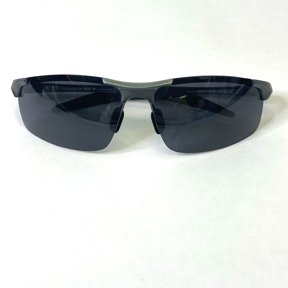 Duco DC8177S G1‎ Grey Polarized Sports Sunglasses– Wraparound